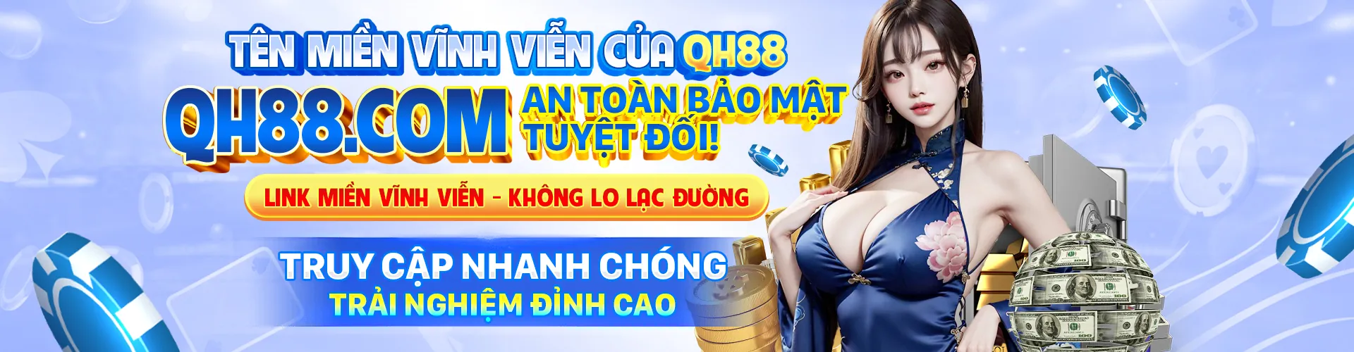 Hình ảnh banner Vipvin với biểu tượng bảo mật và link mới nhất